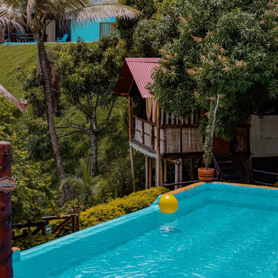 Glamping Mirador Santa Fe-Sopetran酒店 外观 照片