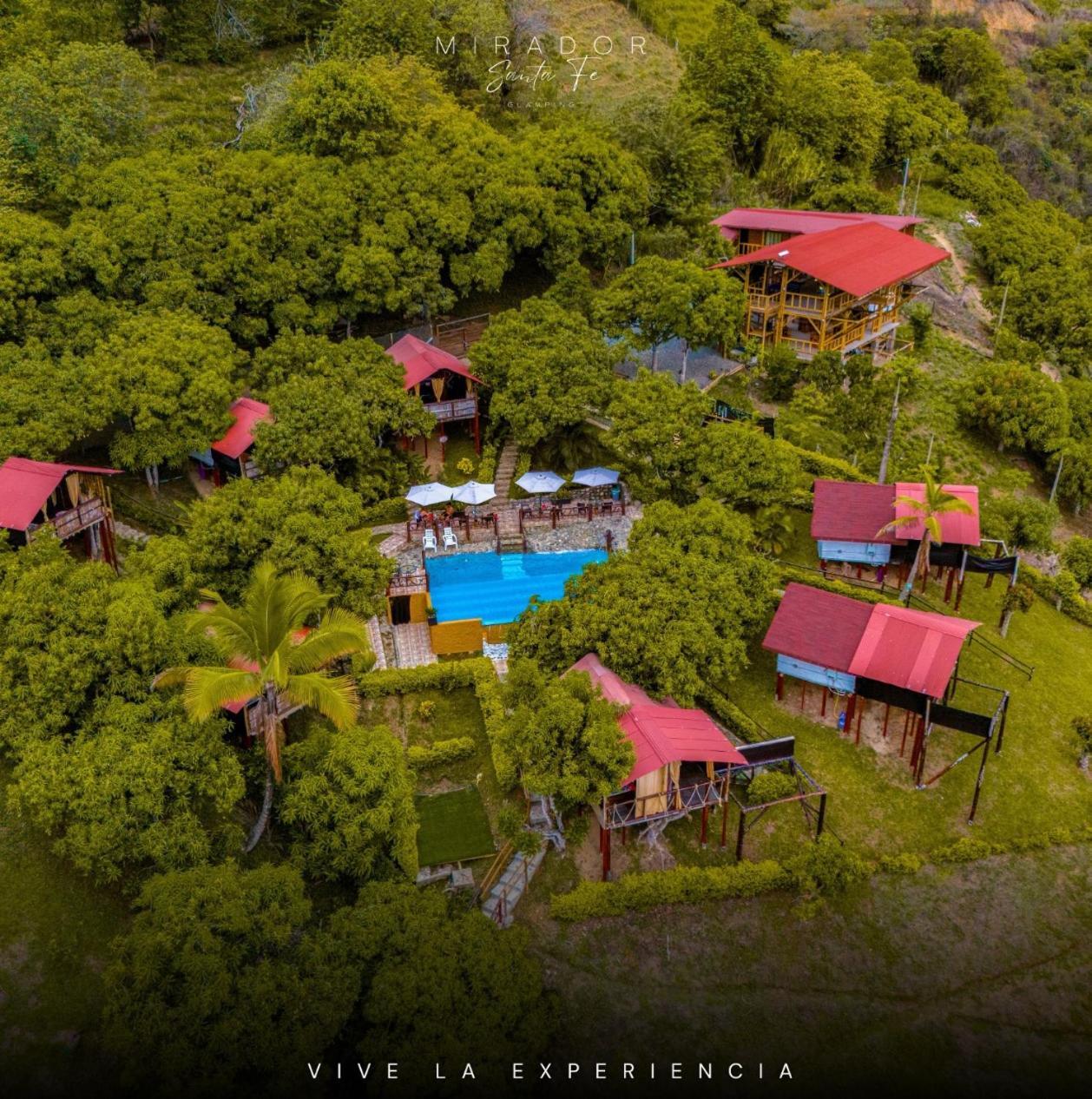 Glamping Mirador Santa Fe-Sopetran酒店 外观 照片